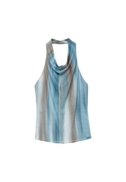 PULL & BEAR Halter Tie Dye CamicettaMulti Coloured Donna Camicie E Bluse PUC21D2KC-T11 -Pull & Bear 7412dd80964c44f1ba365ffc59ba3197