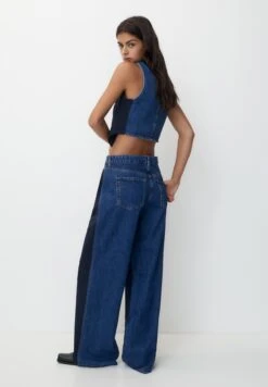 PULL & BEAR ContrastSmanicatoDark Blue Donna Giacche E Blazer PUC21G0IW-K11 12 PULL & BEAR ContrastSmanicatoDark Blue Donna Giacche E Blazer PUC21G0IW-K11 -Pull & Bear 7583bfe6bcec4a91be21e3f9fd25c524