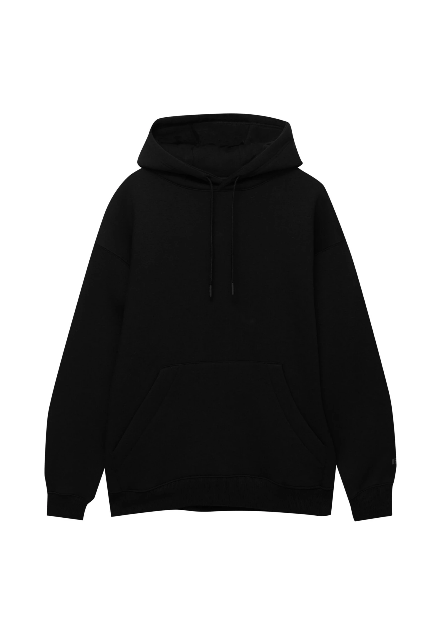 PULL & BEAR Basic Coloured - Felpa Con Cappuccio - Black 9 PULL & BEAR Basic Coloured - Felpa Con Cappuccio - Black - immagine 7