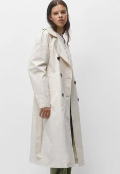 PULL & BEAR Basic- Trench - Mottled Beige -Pull & Bear 76a10241ada643609bc8d560e7ef7ee9