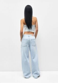 PULL & BEAR Carpenter- Jeans A Sigaretta - Blue -Pull & Bear 77bb3d649cd1430393ea080581cbefad