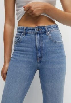 PULL & BEAR High WaistJeans A SigarettaStone Blue Denim Donna Jeans PUC21N0LC-K13 -Pull & Bear 78563639e6ab487785af196d5aa224c3