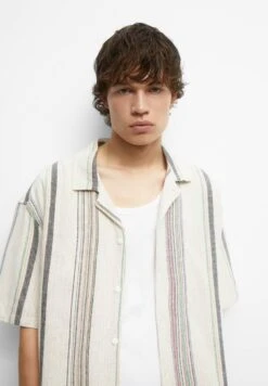 PULL & BEAR Short Sleeve RusticCamiciaBeige Donna Camicie E Bluse PUC22D0JV-B11 -Pull & Bear 78cdbbdf9b9c45b88da14585d5369e6b