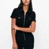 PULL & BEAR Tuta JumpsuitBlack Donna Tute Jumpsuit PUC21T0AD-Q11 -Pull & Bear 78e2584989da44af9646219551f85d99