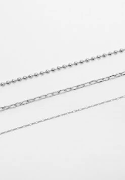 PULL & BEAR 3-Pack BeadCollanaSilver Coloured Donna Gioielli PUC51L0H3-D11 -Pull & Bear 7b1fb2d5e2194e6380b2fb1fd4f84ef4