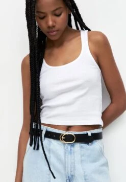 PULL & BEAR With Double BuckleCinturaBlack Donna Cinture PUC51D046-Q11