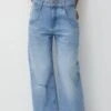 PULL & BEAR Mid-WaistJeans A SigarettaBlue Denim Donna Jeans PUC21N0MD-K11 2 PULL & BEAR Mid-WaistJeans A SigarettaBlue Denim Donna Jeans PUC21N0MD-K11 -Pull & Bear 7b9d77850260492992e1b6a3a2752323