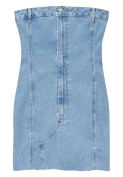 PULL & BEAR Vestito Di JeansStone Blue Denim Donna Vestiti PUC21C14C-K11 -Pull & Bear 7c02355f989943419b15ec1b5811339e