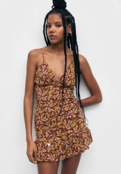 PULL & BEAR FloralVestito EstivoMulti Coloured Donna Vestiti PUC21C11U-T11