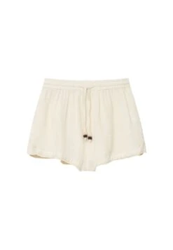PULL & BEAR Rustic With Frayed TrimsShortsWhite Donna Shorts PUC21S0EC-A11 -Pull & Bear 7e3d6c2f32644de988f4827562e2aef0
