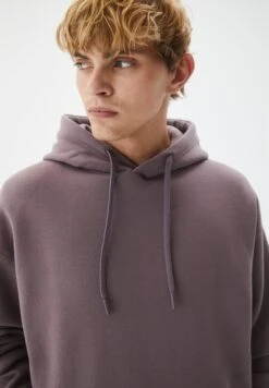 PULL & BEAR Basic ColouredFelpa Con CappuccioPurple Donna Felpe PUC21009J-I11 -Pull & Bear 7e98f7c6bde148658cc9b9c166716d92