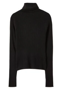 PULL & BEAR Basic Ribbed High Neck SweaterMaglioneBlack Donna Maglieria PUC21I0C7-Q11 -Pull & Bear 7eb034accfed4180b5b95638b453896e
