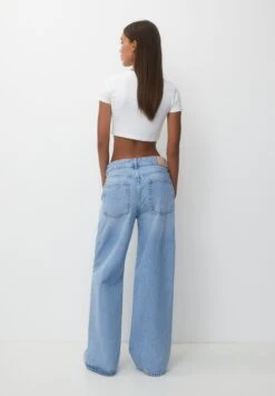 PULL & BEAR Mid-WaistJeans A SigarettaBlue Denim Donna Jeans PUC21N0MD-K11 11 PULL & BEAR Mid-WaistJeans A SigarettaBlue Denim Donna Jeans PUC21N0MD-K11 -Pull & Bear 7ebc498511dd4d03b1d15576a7faa1ff