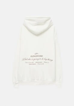 PULL & BEAR Slogan Felpa Con CappuccioBeige Donna Felpe PUC21J11C-B11 -Pull & Bear 7faa2918c0664b7a8eda320c7cdff442