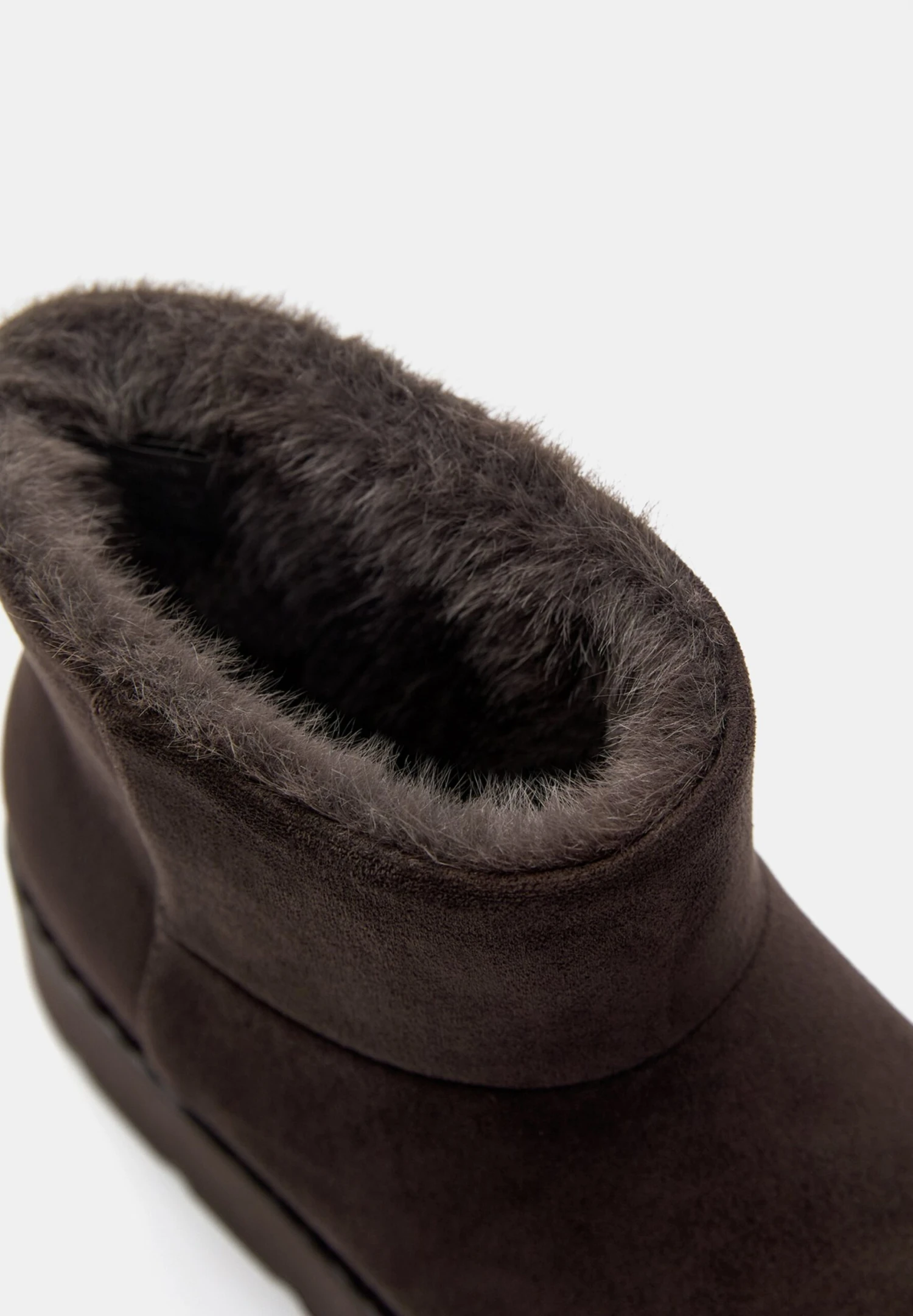 PULL & BEAR FLAT - Stivali Da Neve - Dark Brown 7 PULL & BEAR FLAT - Stivali Da Neve - Dark Brown - immagine 5