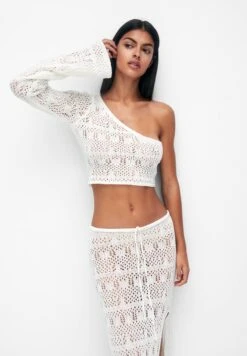 PULL & BEAR AsymmetricMaglioneBeige Donna Maglieria PUC21I0O7-B11