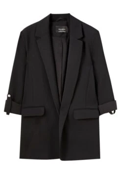 PULL & BEAR Basic Rolled-Up Sleeve BlazerBlazerBlack Donna Giacche E Blazer PUC21G091-Q11 -Pull & Bear 81290752262a48248cdb014744998033