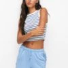 PULL & BEAR Varsity BermudaPantaloni SportiviMottled Light Blue Donna Shorts PUC21S0D9-K11 1 PULL & BEAR Varsity BermudaPantaloni SportiviMottled Light Blue Donna Shorts PUC21S0D9-K11 -Pull & Bear 828e387906f446ecbe03b1efaa40fce9