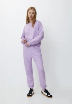 PULL & BEAR Round NeckFelpaLilac Donna Felpe PUC21J110-I11 -Pull & Bear 85f3e98150714043a81dfb4560027878