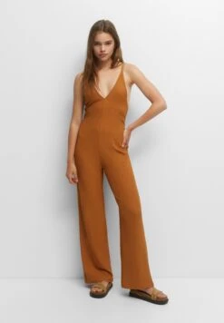 PULL & BEAR LongTuta JumpsuitBronze Donna Tute Jumpsuit PUC21T0AF-O11