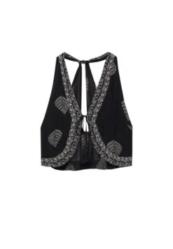 PULL & BEAR Printed With Trims - Smanicato - Black -Pull & Bear 8796d9f7e3964e169084a451f49e5f9a