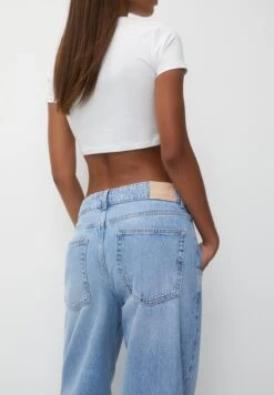 PULL & BEAR Mid-WaistJeans A SigarettaBlue Denim Donna Jeans PUC21N0MD-K11 13 PULL & BEAR Mid-WaistJeans A SigarettaBlue Denim Donna Jeans PUC21N0MD-K11 -Pull & Bear 888fc1799c9e4ead895f5233a1b06604