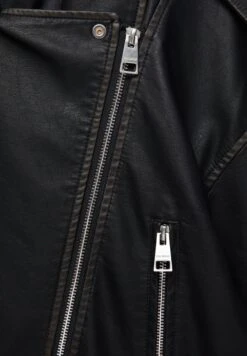 PULL & BEAR Biker Giacca In SimilpelleBlack Donna Giacche E Blazer PUC21G0IA-Q11 -Pull & Bear 8895b2eda0494b8a9dec8bee03b02c1e