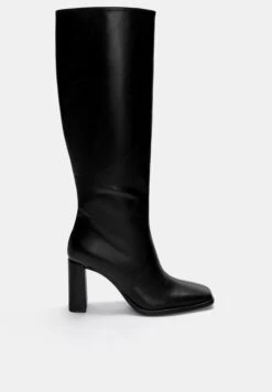 PULL & BEAR HIGH HEELED - Stivali Alti - Black -Pull & Bear 889e92020d234afeac2214329bb344c0