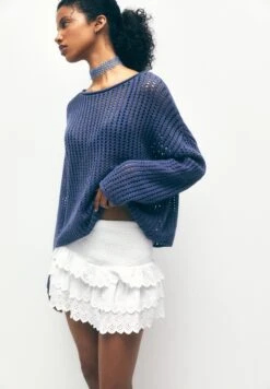 PULL & BEAR OpenMaglioneBlue Donna Maglieria PUC21I0OB-K11 -Pull & Bear 890730a2dba8486586e34a569ebd316d