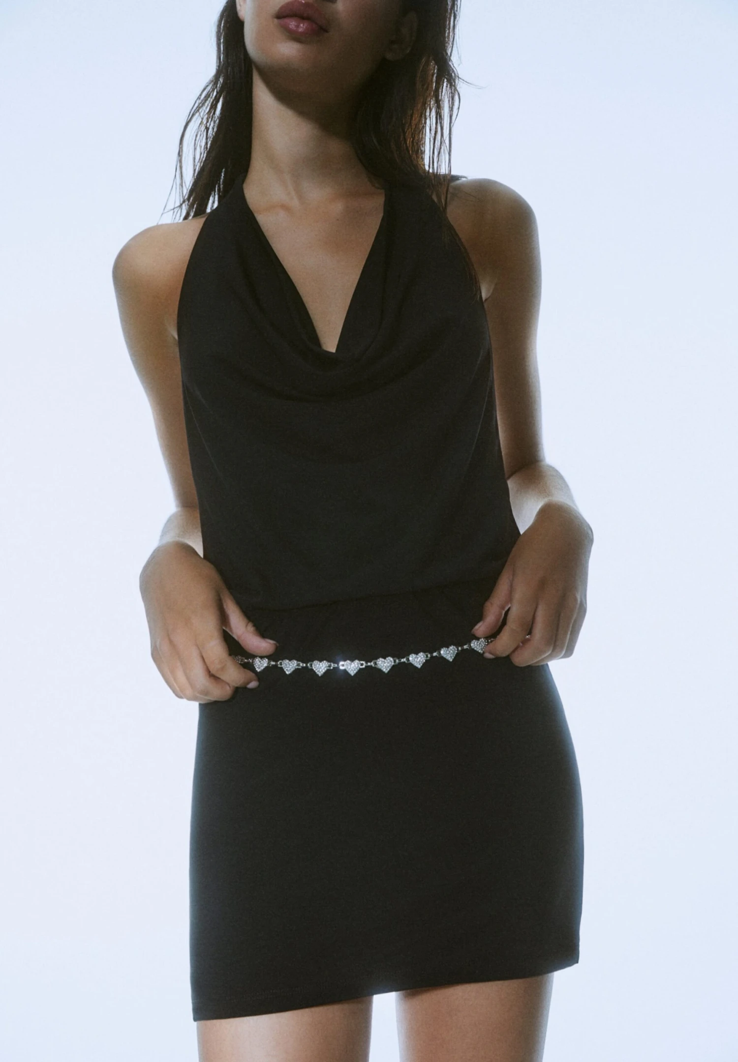 PULL & BEAR Heart Link- Cintura - Silver Coloured 3 PULL & BEAR Heart Link- Cintura - Silver Coloured