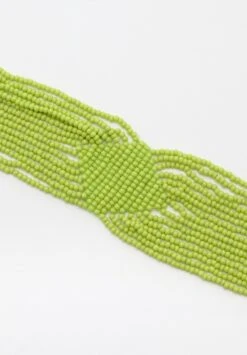 PULL & BEAR Wide With Green BeadsBraccialeGreen Donna Gioielli PUC51L0GR-M11 -Pull & Bear 8a3b03290a5e460391675385cb51d004