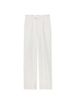 PULL & BEAR Darted Smart - Pantaloni - White -Pull & Bear 8c1d3f82ee6a4aa5b6b17114d4b27673