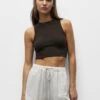 PULL & BEAR Flowing Rustic With Elasticated Waistband - Shorts - Sand