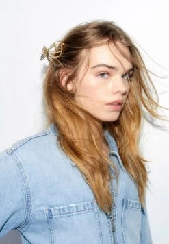 PULL & BEAR Clip Accessori CapelliGold Coloured Donna Gioielli PUC51L0E7-F11