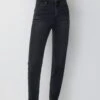 PULL & BEAR Basic Mom ComfortJeans A SigarettaBlack Donna Jeans PUC21N0M3-Q11 -Pull & Bear 9192d971213e4b33a680e4de135bf5d5