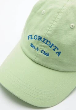 PULL & BEAR With Floridita Embroidery- Cappellino - Green -Pull & Bear 9369a5b28df445549d3aed5f6f423954