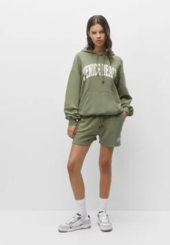 PULL & BEAR Venice Bjogger Ermuda - Shorts - Green -Pull & Bear 93786b0da91c4dc49f1ebb77c82d5d93