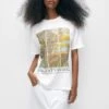 PULL & BEAR Vincent Van Gogh - T-Shirt Con Stampa - White