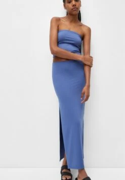 PULL & BEAR Basic-Midi - Gonna A Tubino - Blue