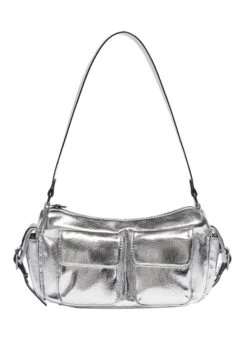 PULL & BEAR Multi-PocketBorsa A ManoSilver Coloured Donna Borse PUC51H0I5-D11
