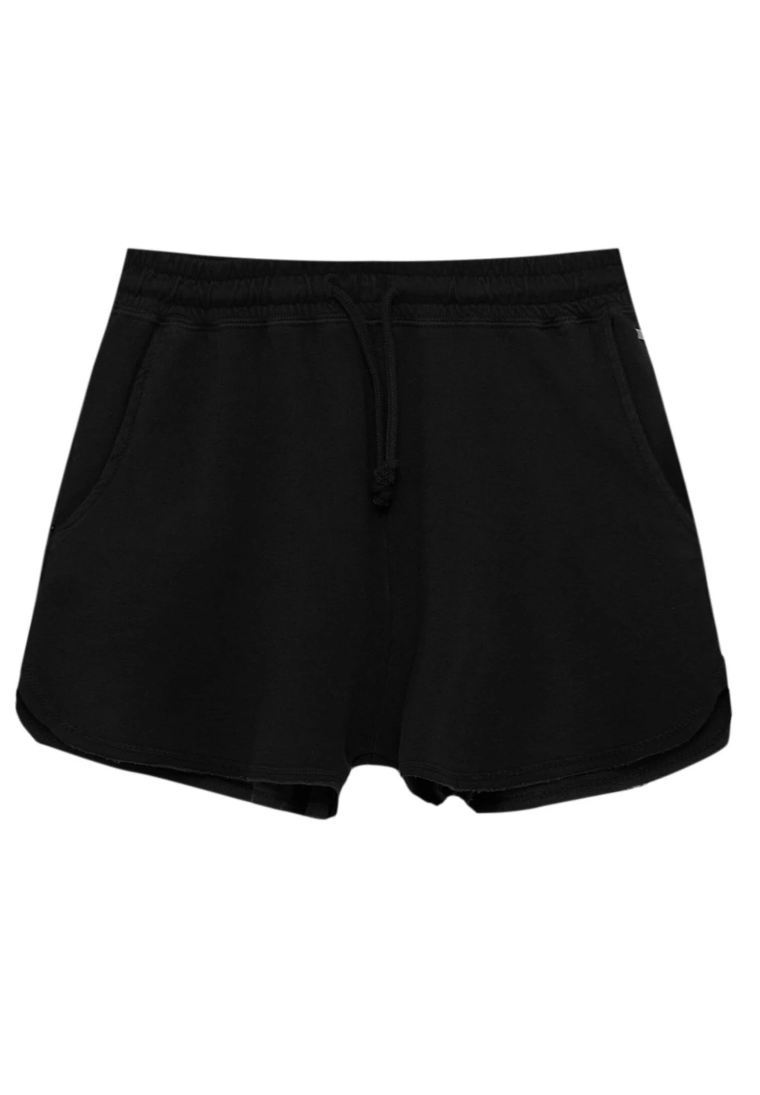 PULL & BEAR Varsity Bermuda - Pantaloni Sportivi - Black 7 PULL & BEAR Varsity Bermuda - Pantaloni Sportivi - Black - immagine 5