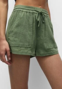 PULL & BEAR Flowing With PocketsShortsKhaki Donna Shorts PUC21S0E8-N11 -Pull & Bear 9888722cfa264b4293be21b96c8bfdce