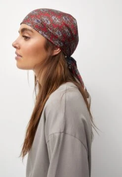 PULL & BEAR Paisley PrintFoulardBrown Donna Sciarpe PUC51G05G-O11