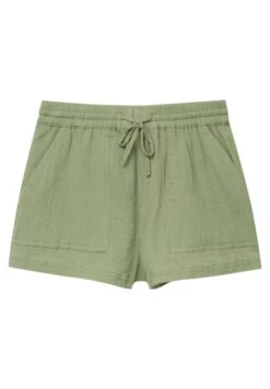 PULL & BEAR Flowing With PocketsShortsKhaki Donna Shorts PUC21S0E8-N11 -Pull & Bear 99e2f36328934531b1b5552ef4fcb7eb