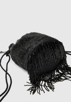 PULL & BEAR With Beading And FringingBorsa A TracollaBlack Donna Borse PUC51H0GW-Q11 -Pull & Bear 9a18da64f6d647b395dffbaa66da6937