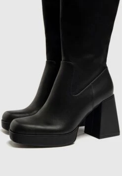 PULL & BEAR Stivali Con I TacchiBlack Donna Stivali PUC11A0JM-Q11 -Pull & Bear 9a5adf8b989c4e939c73b27bbbe7c23c