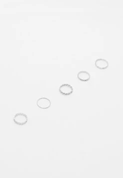 PULL & BEAR 9 PackAnelloSilver Coloured Donna Gioielli PUC51L0FW-D11 -Pull & Bear 9d2ff4379d554e1696408c5180a4060a