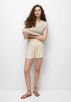 PULL & BEAR Basic BermudaShortsSand Donna Shorts PUC21S0D5-B11 -Pull & Bear 9e1700aa4a564755892309c762b1f6b7