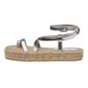 PULL & BEAR Metallic Multi-Strap - Infradito - Grey