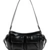 PULL & BEAR Multi-Pocket - Borsa A Mano - Black -Pull & Bear a19279a4c51f42ca855a662bd1f2cf02
